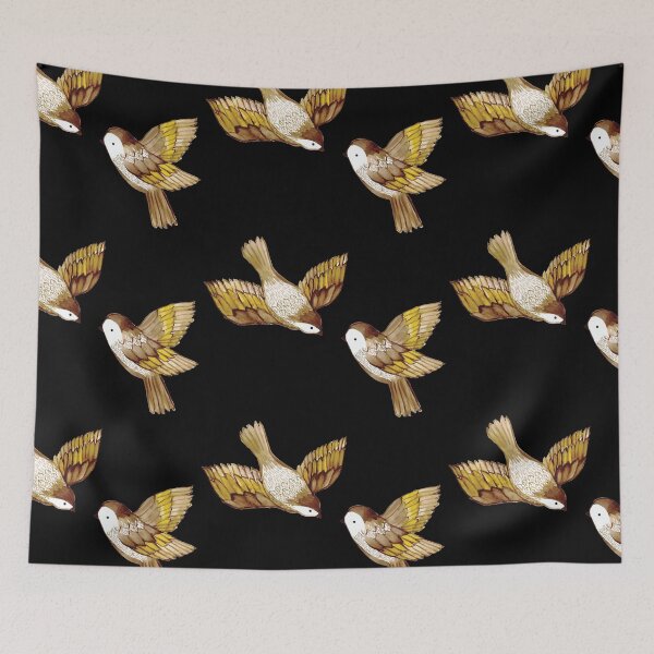 Item preview, Two Birds in Flight designed and sold by Cecilia Mok.