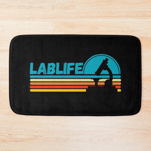 Item preview, RETRO HORIZONTAL STRIPES HALF CIRCLE SUNSET LABLIFE  Microbiology designed and sold by Hippiesole.