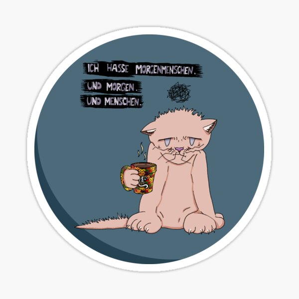 Artikel-Vorschau von Morgenmenschen, designt und verkauft von Schrödingers Box.