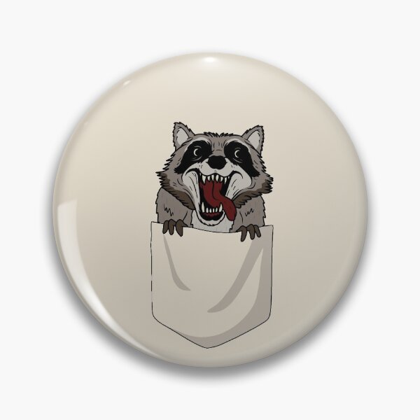 Item preview, Raccoon in pocket designed and sold by ValentinaHramov.