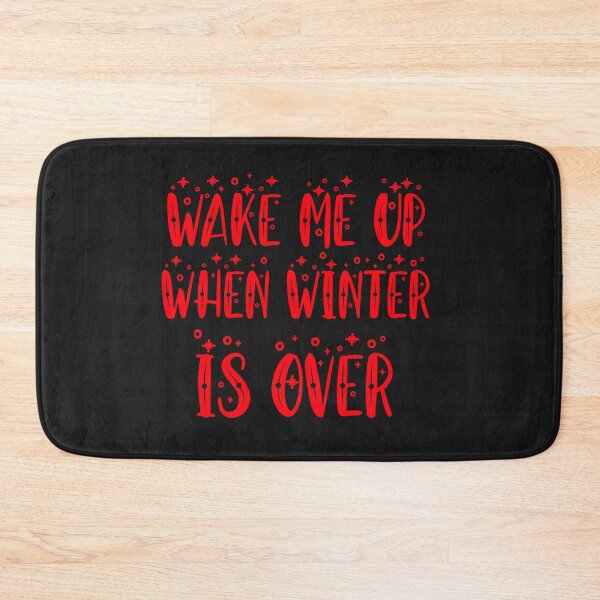 Item preview, Wake me up when winter is over Funny Christmas  designed and sold by Aiolin.