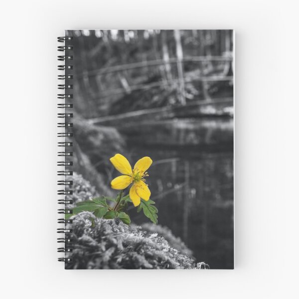 Item preview, Yellow Flower - creek reflection designed and sold by lukaswidmann.