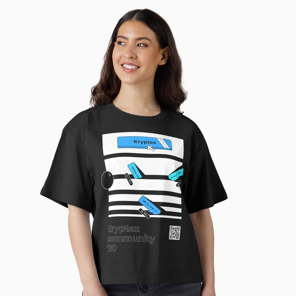 Item preview, Boxy T-Shirt designed and sold by Kryptex-mining.