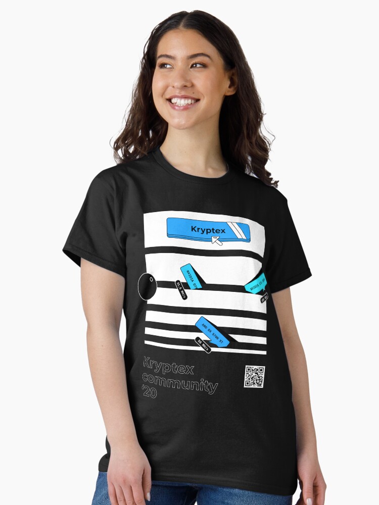 Thumbnail 2 of 7, Classic T-Shirt, Kryptex Community '20 designed and sold by Kryptex-mining.