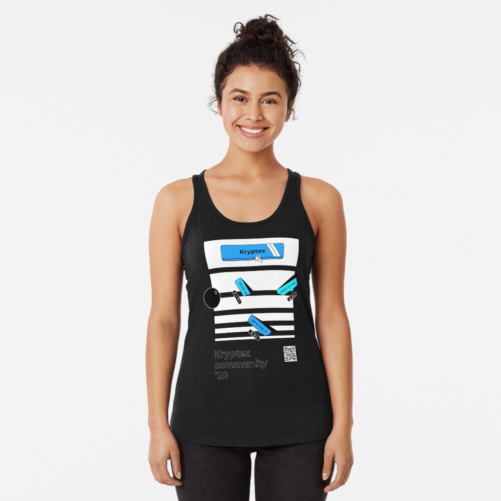 Item preview, Racerback Tank Top designed and sold by Kryptex-mining.