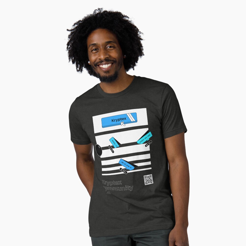 Item preview, Tri-blend T-Shirt designed and sold by Kryptex-mining.