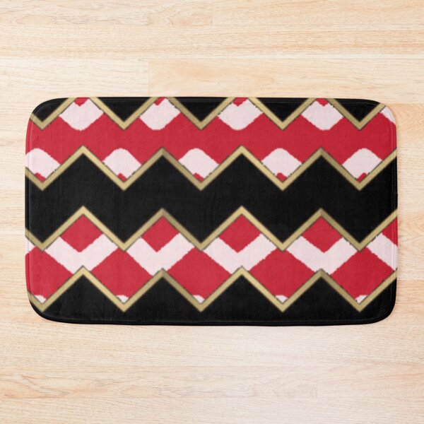 Item preview, Black and red chevron designed and sold by Rritu.