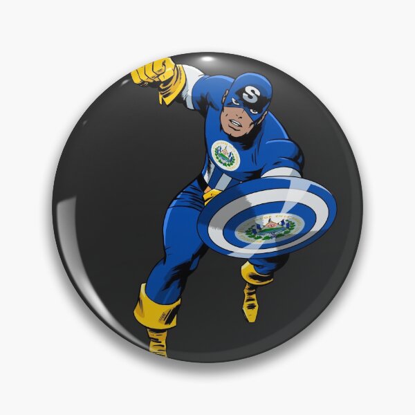 Item preview, Capitan El Salvador  designed and sold by 13thFloorDesign.