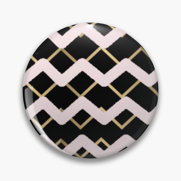 Item preview, Black pink golden chevron designed and sold by Rritu.