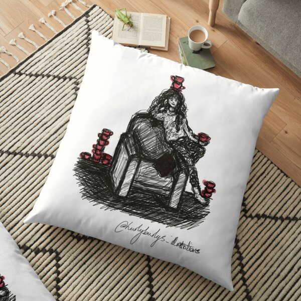 Never Enough Tea Floor Pillow