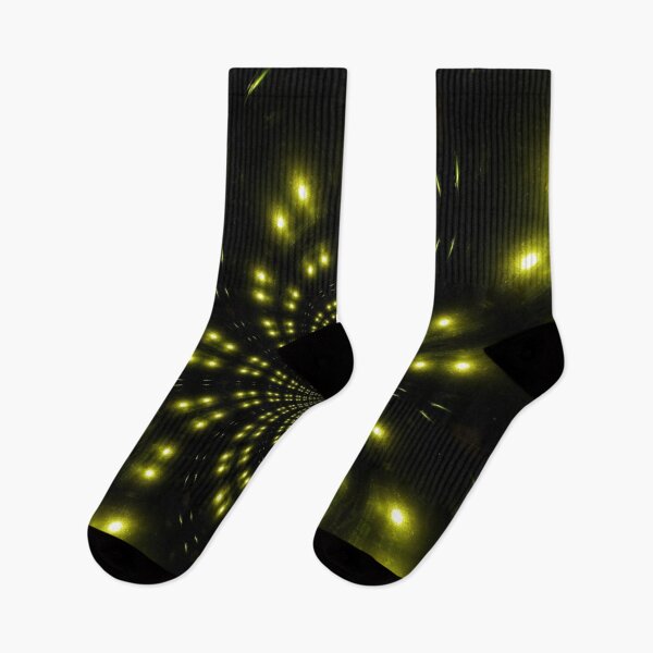 Item preview, green lights circles shaped tunnel designed and sold by wiwiart.