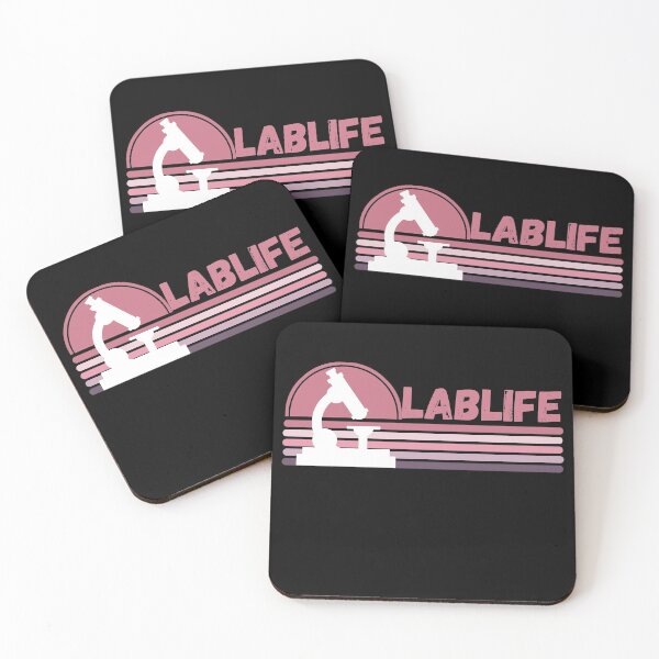 Item preview, PINK HORIZONTAL STRIPES HALF CIRCLE SUNSET LABLIFE  Microbiology designed and sold by Hippiesole.