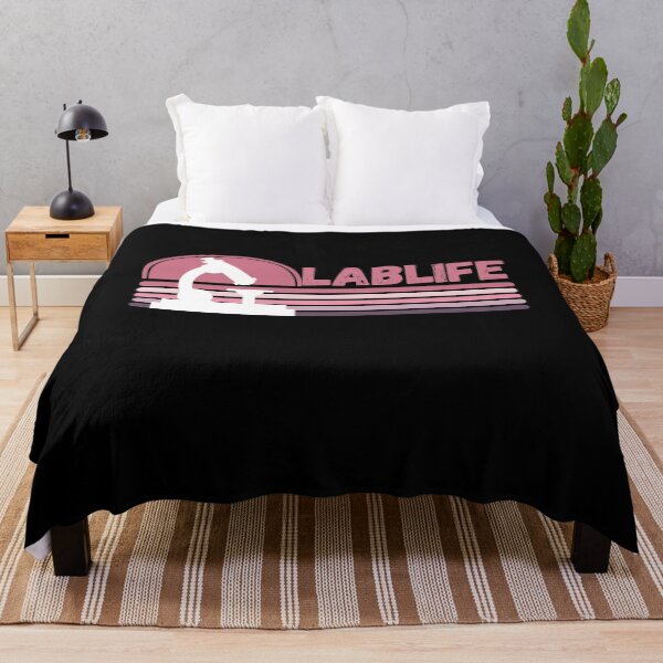 Item preview, PINK HORIZONTAL STRIPES HALF CIRCLE SUNSET LABLIFE Microbiology designed and sold by Hippiesole.