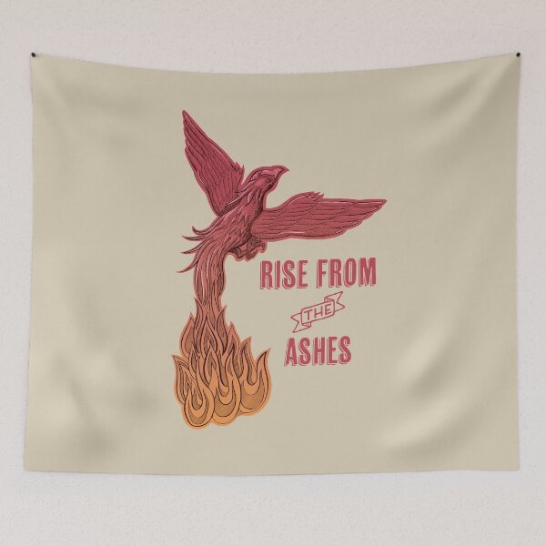 Item preview, Rise From the Ashes Phoenix designed and sold by Ztudio.