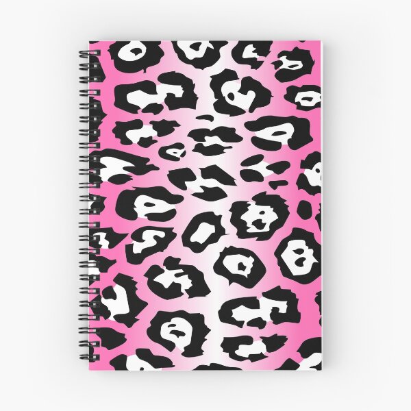 Item preview, Leopard Print Cheetah Spots Faded Gradient Striped Pink Background designed and sold by Troy Krieger.