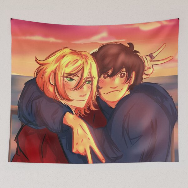 Item preview, Ash and Eiji sunset designed and sold by Sophprano.