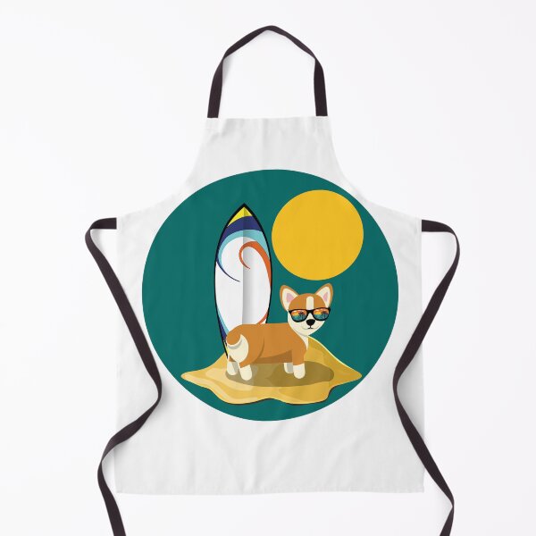 Item preview, Corgi surfing designed and sold by cannevas.
