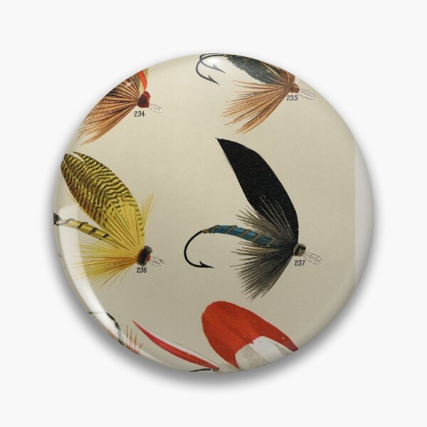Item preview, Illustration of Colorful Bass Flies designed and sold by SFTStudio.