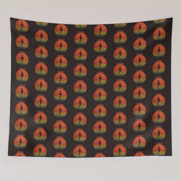 Item preview, GENIE Retro Vintage Sun Mythical Creature designed and sold by comcamworld.