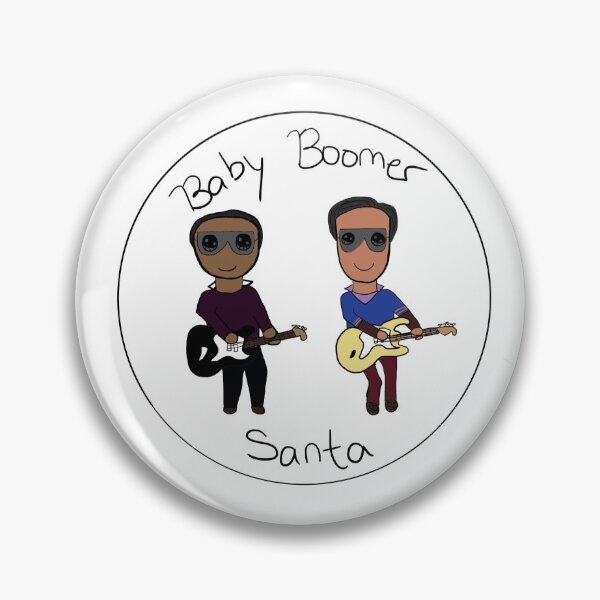 Item preview, Cute Baby Boomer Santa designed and sold by Jessie S.
