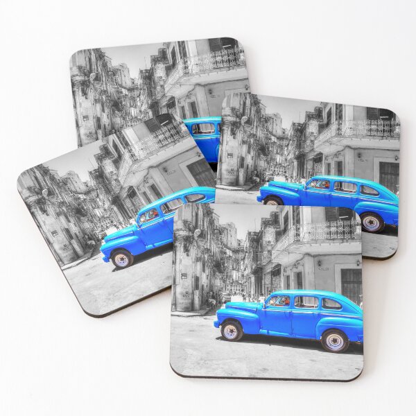 Item preview, Blue Car, Havana, Cuba,  designed and sold by Paul Thompson Photography.