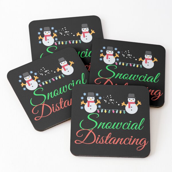 Item preview, Snowcial Distancing designed and sold by Dynamic-Design.