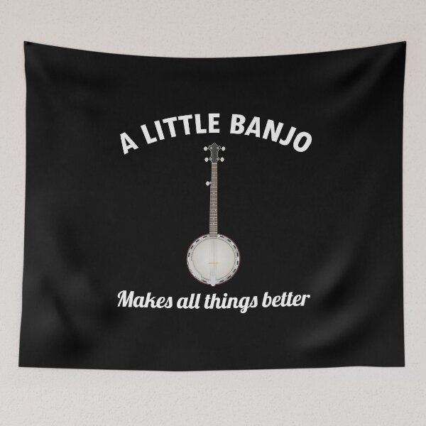 Item preview, Banjo Bluegrass Music Traditional Musician Funny Saying Gift designed and sold by TastefulTees.
