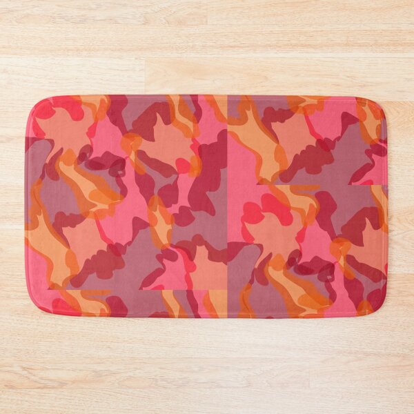 Item preview, Red-orange pattern designed and sold by amupanda.