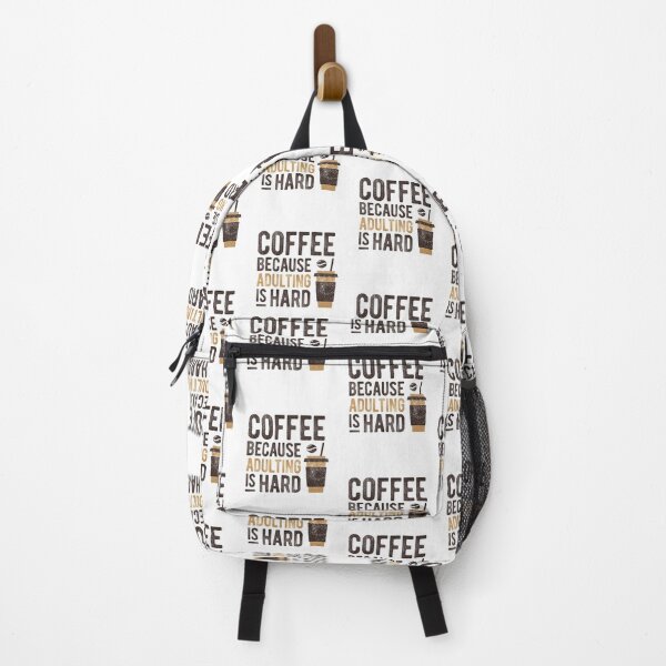 Item preview, coffee because adulting is hard designed and sold by hummyteez.