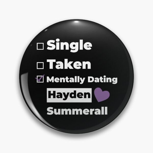 Item preview,  Mentally Dating Hayden Summerall new trending cute heart check box pattern design 2020 merch designed and sold by TeenLake.