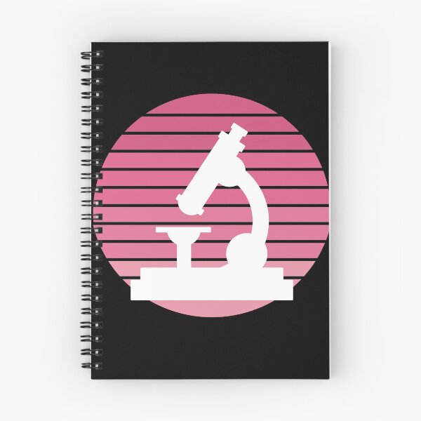 Item preview, PINK COLORS RETRO SUNSET MICROSCOPE SCIENCE designed and sold by Hippiesole.