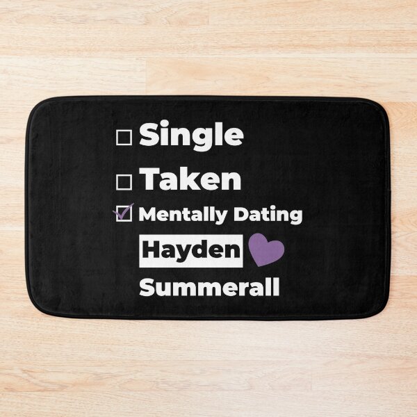 Item preview,  Mentally Dating Hayden Summerall new trending cute heart check box pattern design 2020 merch designed and sold by TeenLake.