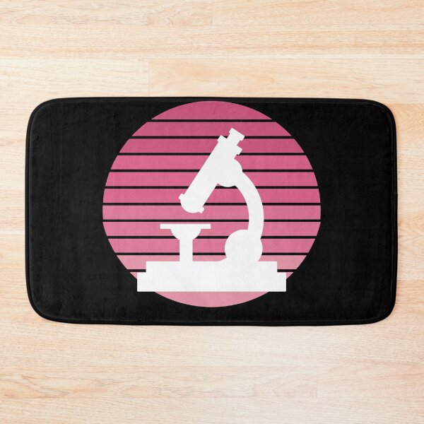 Item preview, PINK COLORS RETRO SUNSET MICROSCOPE SCIENCE designed and sold by Hippiesole.
