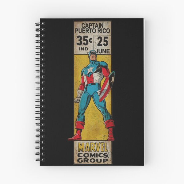 Item preview, Retro Corner Box - Captain Puerto Rico designed and sold by 13thFloorDesign.