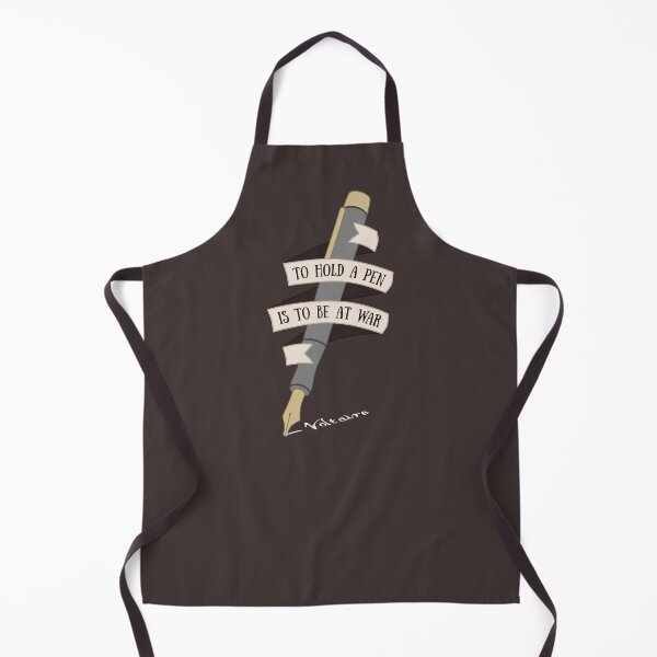Item preview, Dark Academia: Writing Quote by Voltaire designed and sold by ElectricFangs.