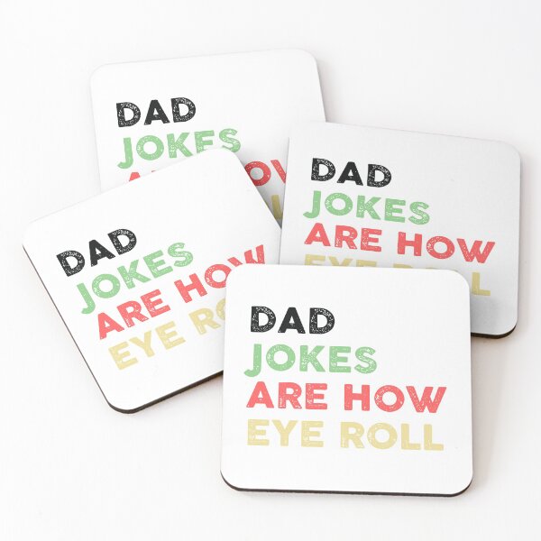 Item preview, Dad Jokes Are How Eye Roll Funny designed and sold by The Little Wood Cottage.