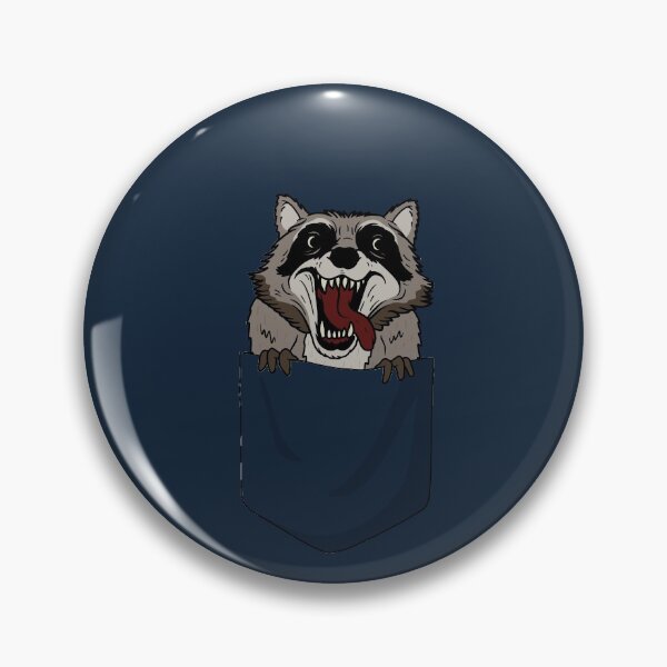Item preview, Raccoon in pocket designed and sold by ValentinaHramov.
