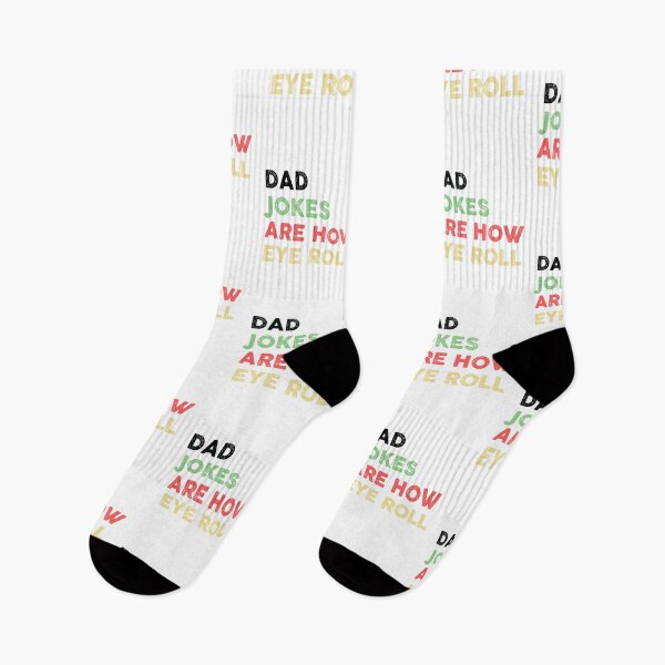 Item preview, Dad Jokes Are How Eye Roll Funny designed and sold by The Little Wood Cottage.