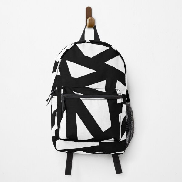 Item preview, Black Thick Mosaic Lines On White designed and sold by rewstudio.