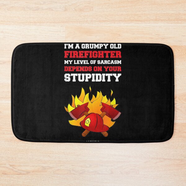 Item preview, Im A Grumpy Old Firefighter designed and sold by TheBloom98.