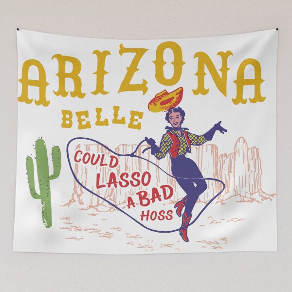 Item preview, Arizona belle, western cowgirl vintage retro rockabilly designed and sold by shockin.