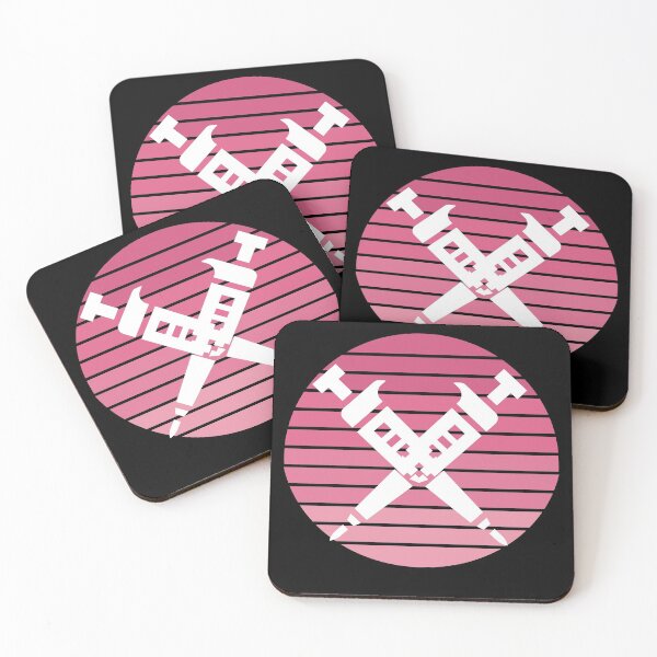 Item preview, PINK COLORS RETRO SUNSET PIPETTES designed and sold by Hippiesole.
