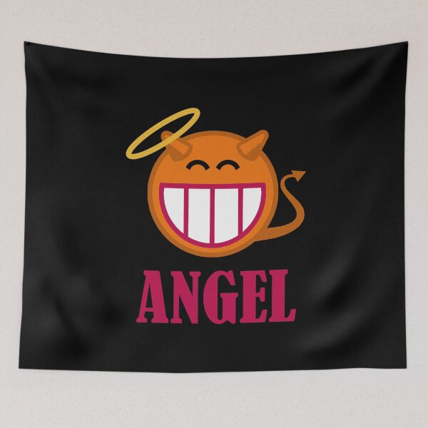 Item preview, Slightly Wrong Devilish Angel Color designed and sold by ChestnutAlley.