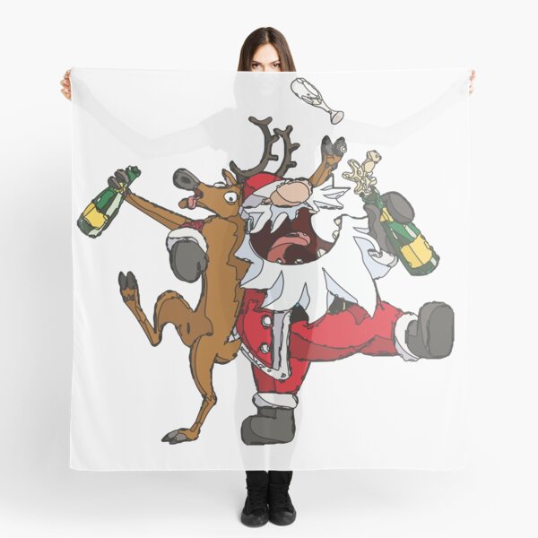 Christmas Time Social Distancing and Wine Scarf