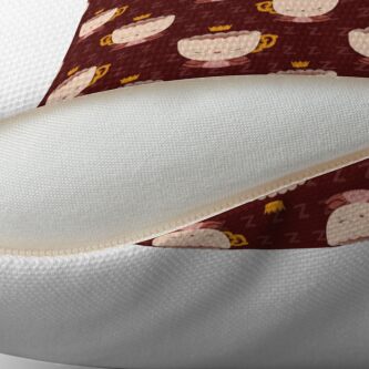 Alternate view of Noble Tea Z's Throw Pillow
