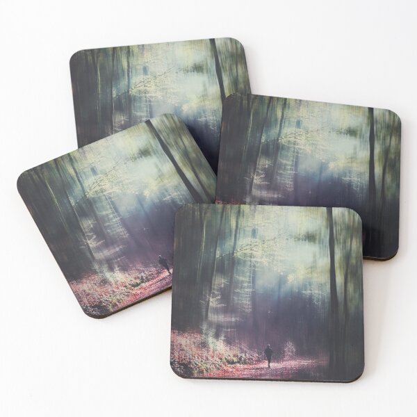 Item preview, Morning Walk In Forest Light designed and sold by Dyrk Wyst Redbubble Shop.