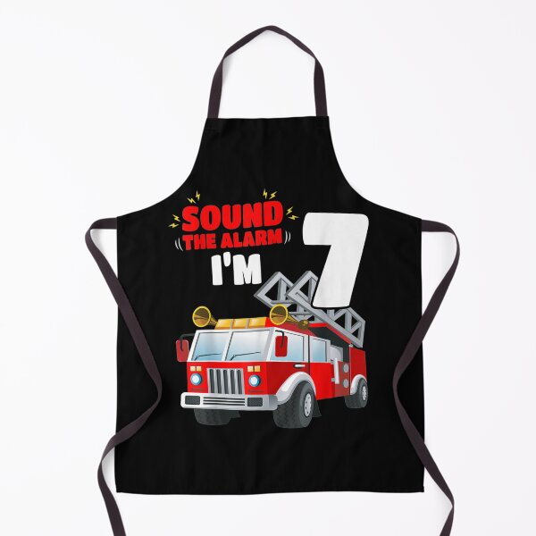 Item preview, Kids Fire Truck 7th Birthday 7 Years Old FireFighter designed and sold by TheBloom98.