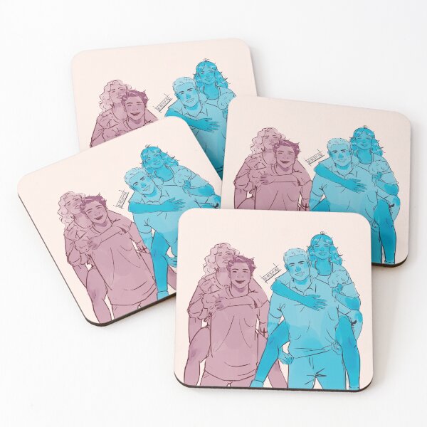 Item preview, Percabeth and Jasiper double date designed and sold by windbyfire.