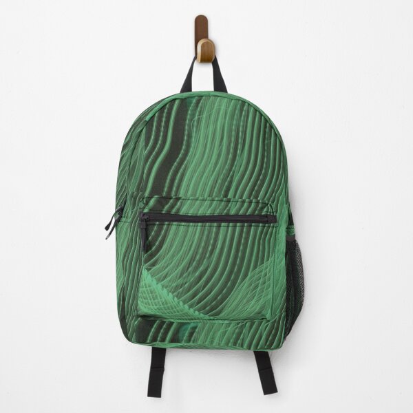 Item preview, Neon green wavy light lines designed and sold by glowvim.