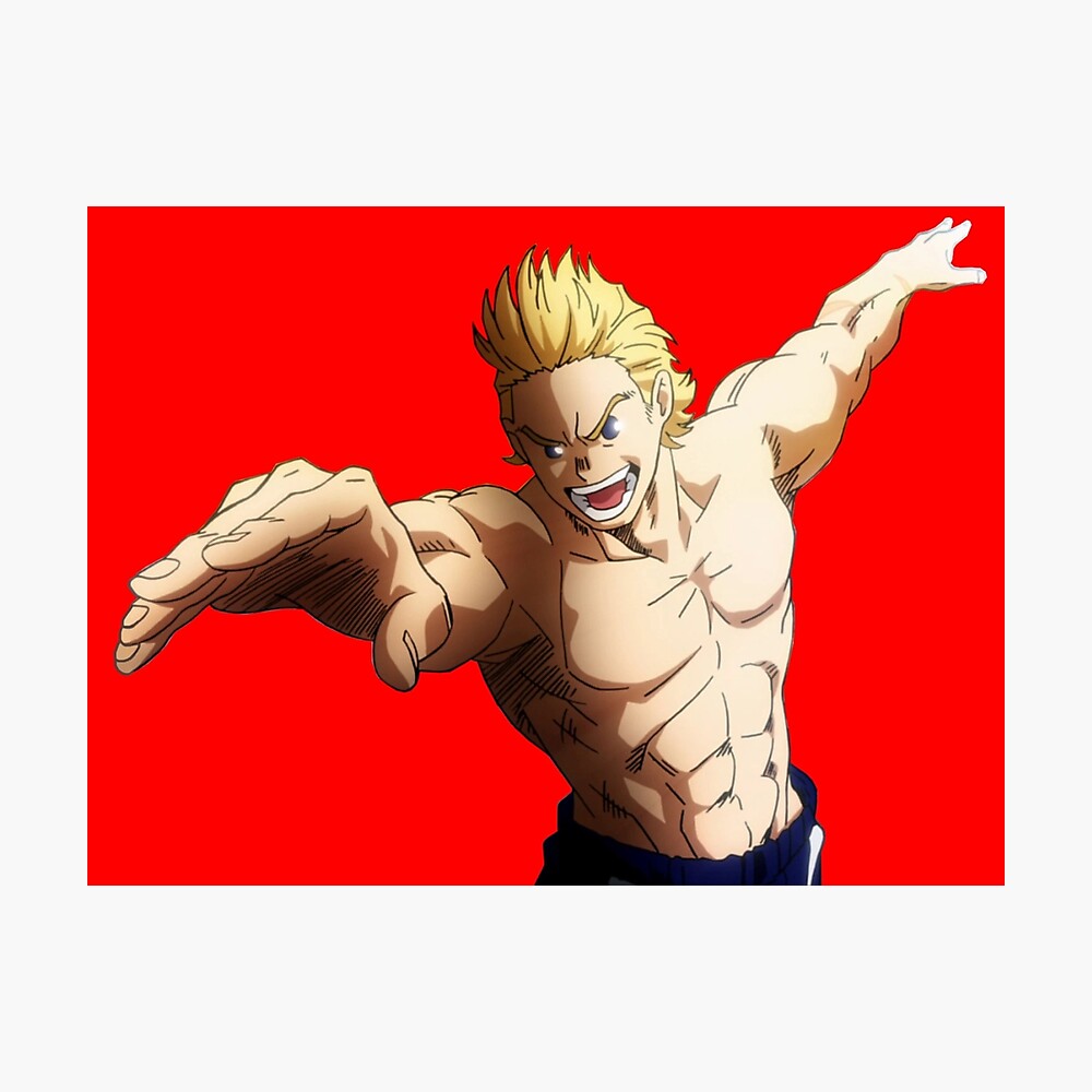 Mirio Togata My Hero Academia Metal Print By Kawaiicrossing Redbubble